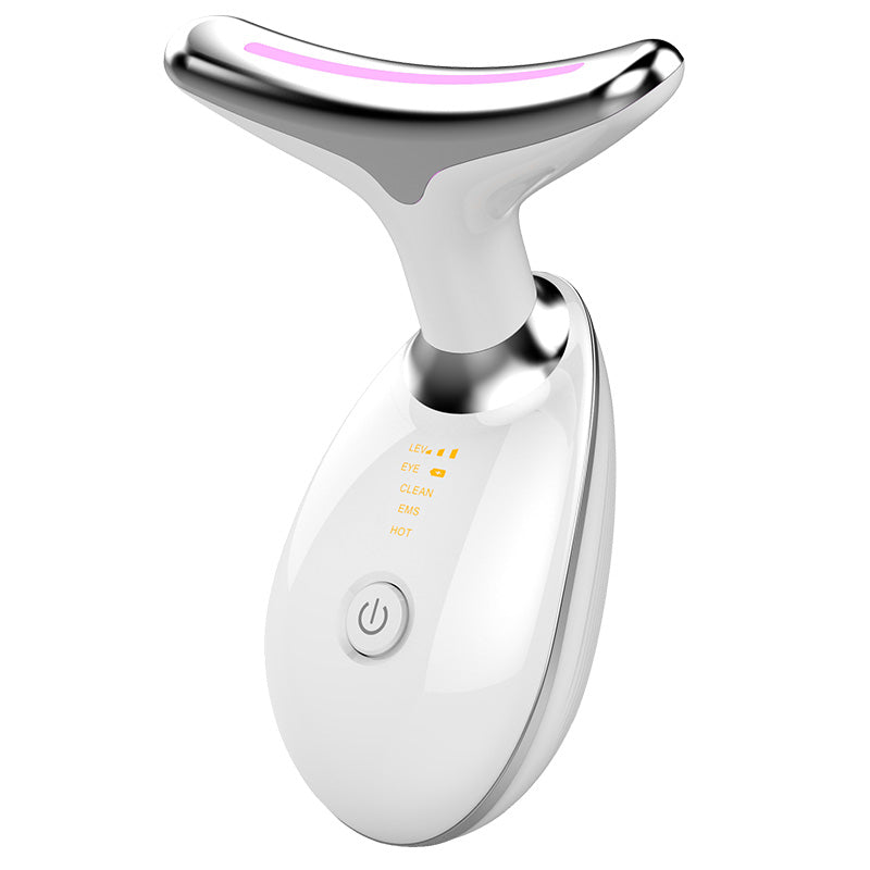 EMS Thermal Neck Lifting And Tighten Massger Electric Microcurrent Wrinkle Remover