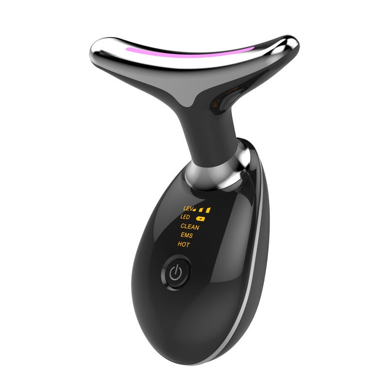 EMS Thermal Neck Lifting And Tighten Massger Electric Microcurrent Wrinkle Remover