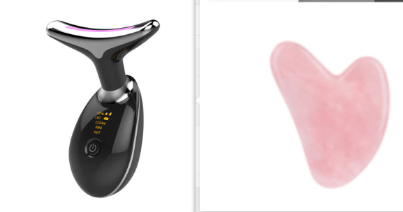 EMS Thermal Neck Lifting And Tighten Massger Electric Microcurrent Wrinkle Remover